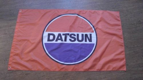 Datsun nissan flag banner 3x5 350z 280z etc mancave garage car enthusiast