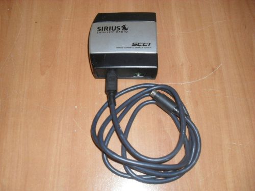 Sirius scc1 satellite radio connect vehicle tuner in good working order