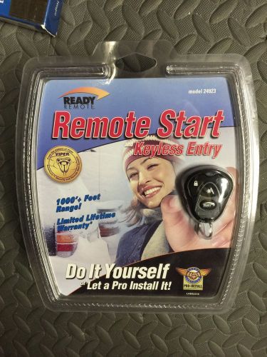 Ready remote remote starter with keyless entry by viper brand - brand new