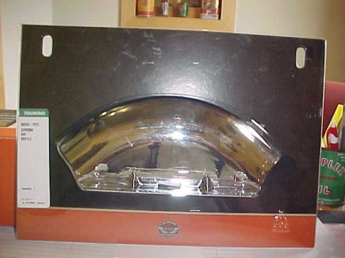 Harley-davidson accessories new chrome air baffle #58520-79tc $26 free shipping