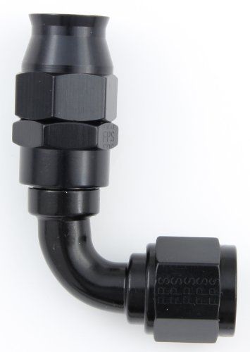 Fragola 689008-bl black size (-8) 90? ptfe hose fitting