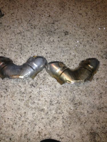 Ski doo mach z 1000 exhaust manifold y pipe heat sheild