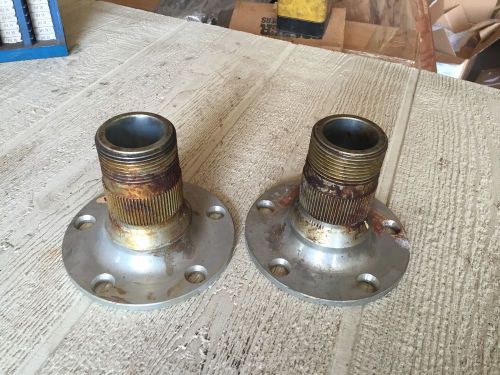 New 64-68 austin healey 3000 bj8 splined rear hubs , left and right