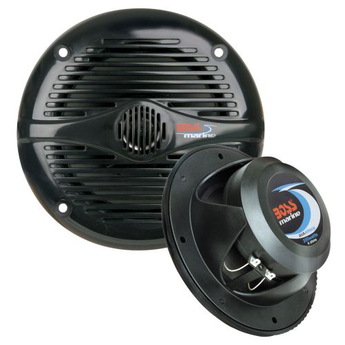 Boss audio mr50b 5.25&#034; round marine speakers - (pair) black