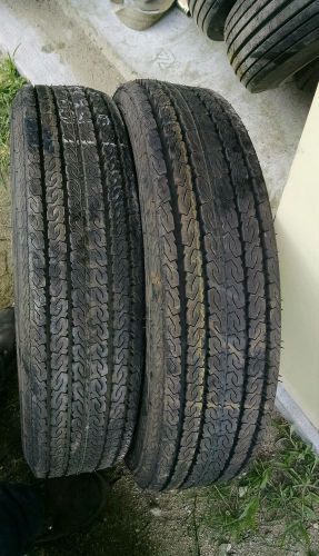 (2) nos g78-15 vintage goodyear power streak ii tires pair g78 15 1&#034; whitewall