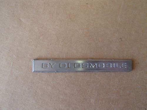 Tail panel emblem 1966 1967 oldsmobile toronado 66 67 olds trunk lid