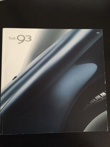 2006 saab 9-3 brochure for 2.0, aero &amp; sportcombi