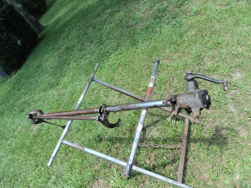 1938 thru 1942 cadillac lasalle stick shift steering column and gear hot rod