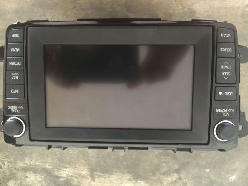 Mazda navigation system, radio, satellite, bluetooth and cd player