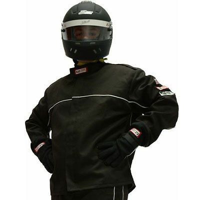 Rjs double-layer jr.  driving jacket, racer-5 redline, sfi-5, auto racing