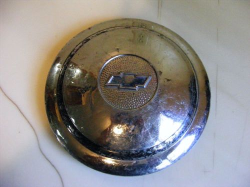 Vintage original 1933 1934 1935 chevrolet dog dish hubcap 7 3/4&#034;