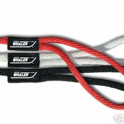 Boston whaler boat mooring dock line 1/2&#034; x 20&#039; black