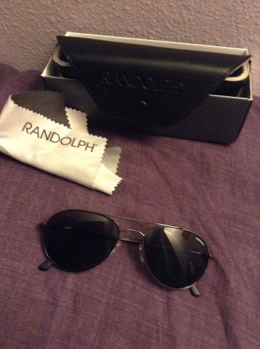 Randolph crew chief 54mm, gun metal, skl 140mm, gray (comes with case and cloth)