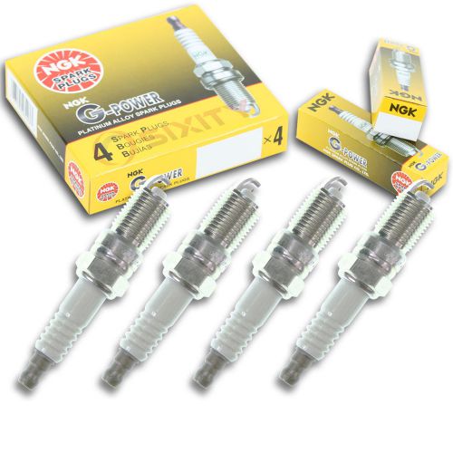 4pcs 1998 omc 5.7l ngk g-power spark plugs stern drive kit set engine ww