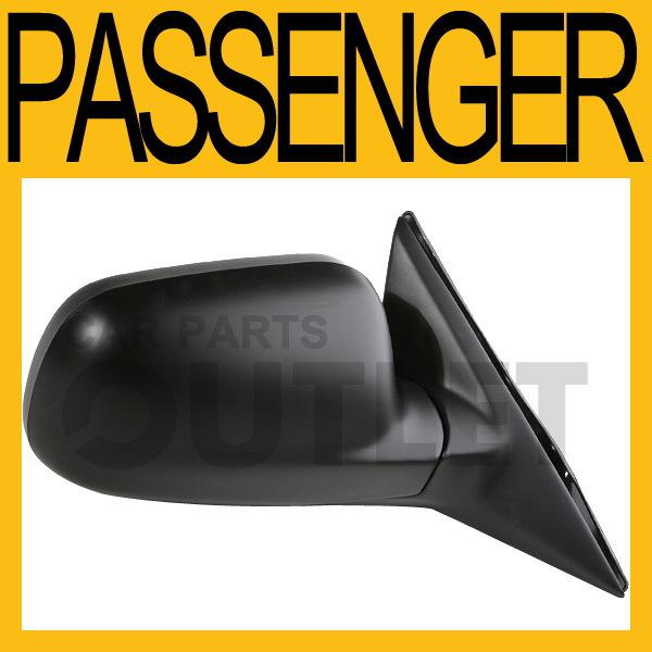 1995 1996 1997 honda accord sedan manual remote mirror unpainted foldable right