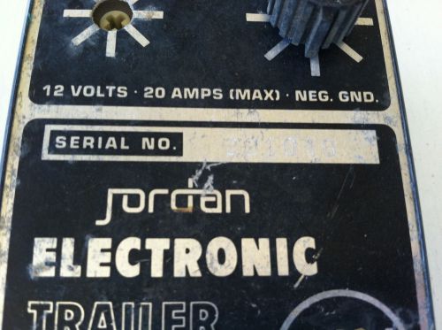 Jordan mark 2 actuator - electronic trailer brake control 12 volts 20 amps max