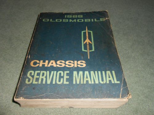 1966 oldsmobile 4-4-2 cutlass 88 98 toronado original shop service repair manual