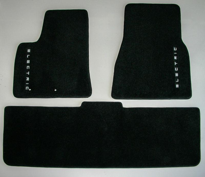 Electric series:tesla model s, interior premium floor mat set, 52 oz