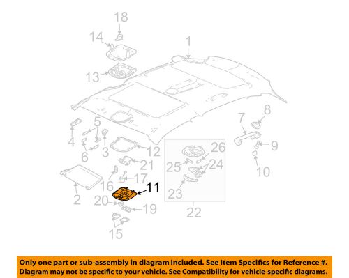 Gm oem-map light 10393576