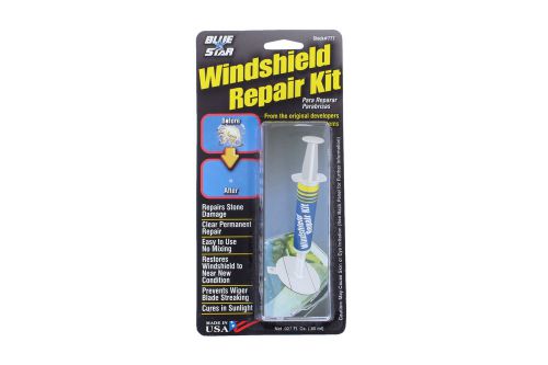 Blue star #777 windshield repair kit - fix cracks &amp; chips