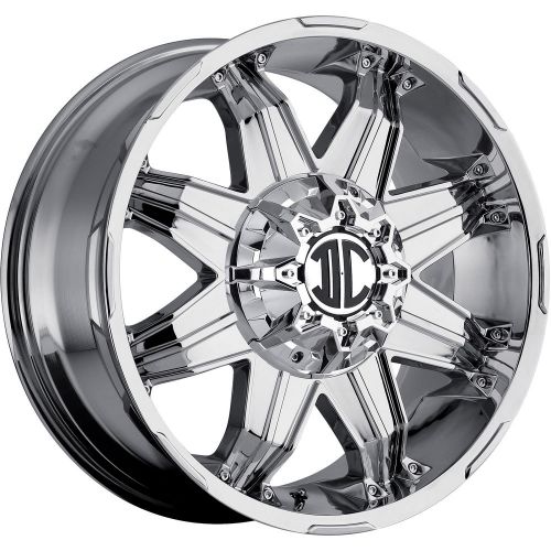 18x9 chrome xtreme nx-7 8x6.5 &amp; 8x170 +0 wheels 275/70/18 tires