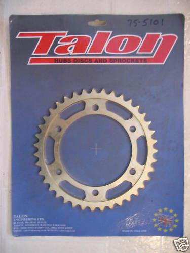 Talon rear sprocket zx6r gsxr600 tl1000s       gold 39t