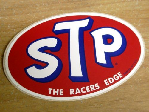 Vintage stp sticker &gt; estate sale