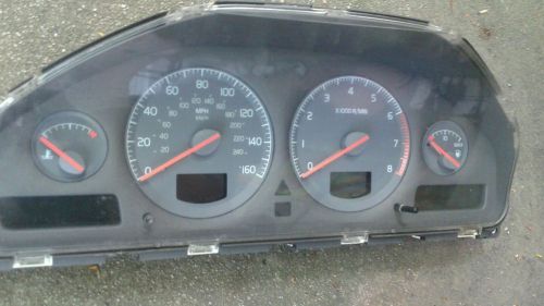 1999 2000 volvo s80 speedometer instrument gauge cluster oem  108 k tested works