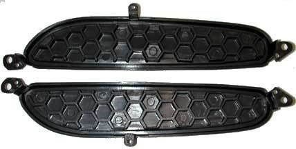 New black hood scoop grills 1971 1972 1973 mustang