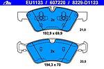 Ate eu1123 front disc pads