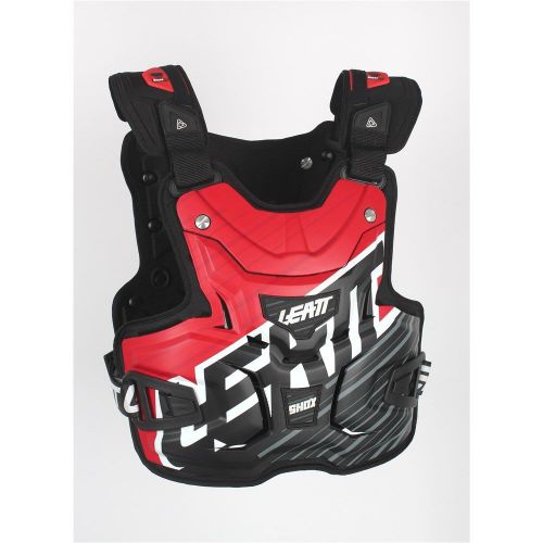 Leatt lite shox chest protector red