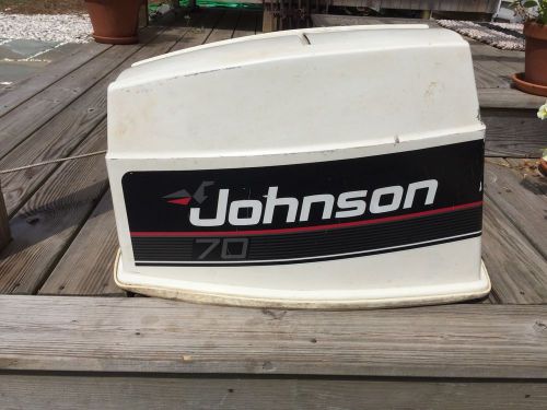 1989 johnson 70hp outboard motor engine cover