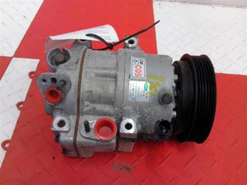 07-09 hyundai santa fe ac compressor 2.7l without rear ac