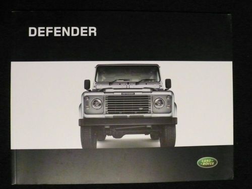 Land rover 2006 defender 90 110 130 sales brochure uk issue