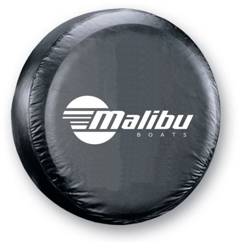 Malibu boats spare tire cover for tire size 205/75r14 - heavy-duty uv fade proof