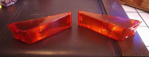Turn signal lenses ford pick up 1970 - 1972 new reproductions