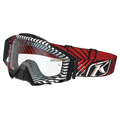 Klim radius moto goggle -red