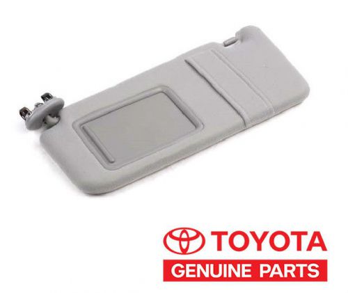 Genuine toyota rav4  2001 2002 2003 2004 sun visor left driver gray