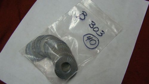 40 pcs vsi  b-303/ valve spring shims 1.480&#034; odx.703&#034; id x .030&#034; thickness