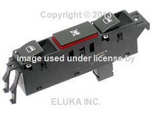 Bmw genuine window switch front rear driver left e46 61 31 6 902 184