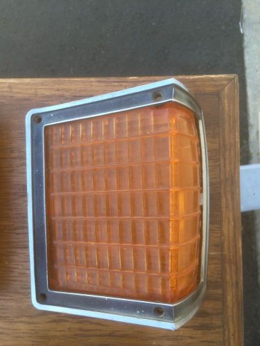 72 1972 chevy chevelle right parking light lens el camino wagon with bezel