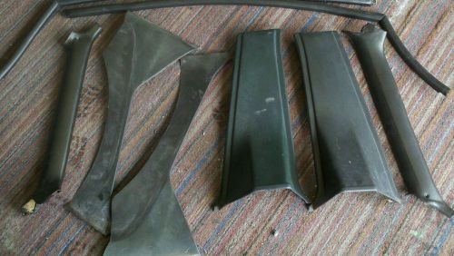 1967 67 galaxie b pillar interior trim windlace wind lace pannel panel