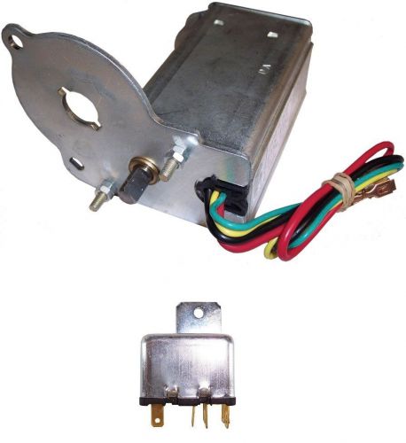 1971-1975 oldsmobile delta 88 &amp; royale convertible top frame lift motor &amp; relay