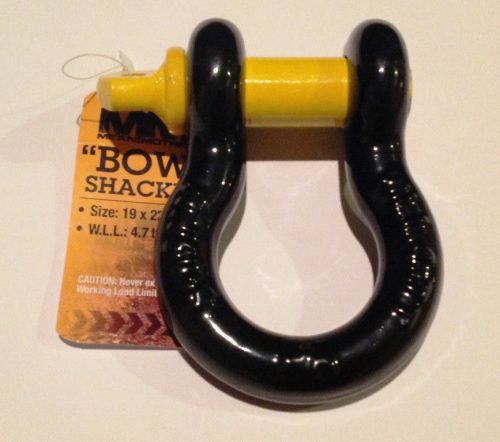 New! mean mother bow d-ring shackle 19mm (3/4&#034;), 4.7t 10,500-lb