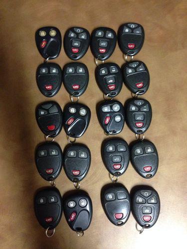 20 remote key fobs great condition!!