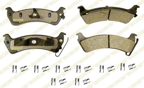 Monroe cx666 brake pad or shoe, rear-monroe ceramics brake pad