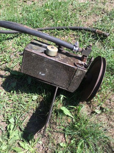 Jeep cj hydraulic plow pump and mount