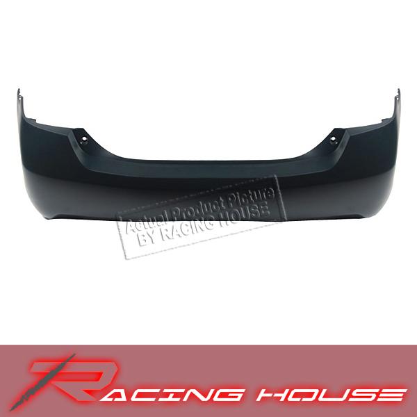 2007-2010 usa 4cyl camry le capa certified rear bumper primed cover w/o spoiler