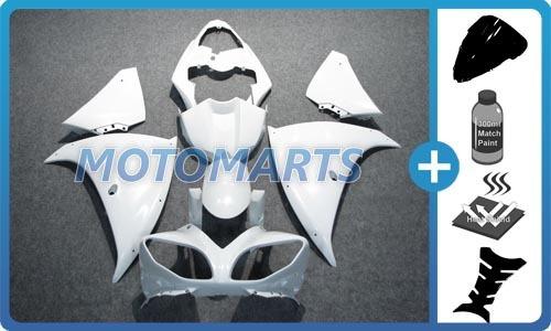 5 in 1 bundle pack for yamaha yzf 1000 r1 09 body kit fairing & windscreen wh