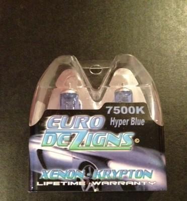 Hyper blue 9006 hb4 xenon hid foglights bulbs 7500k brand new new design better!